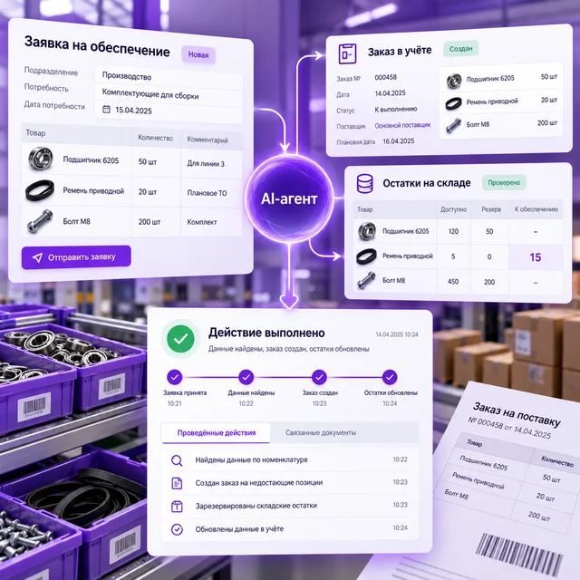 AI-агент для рабочих систем