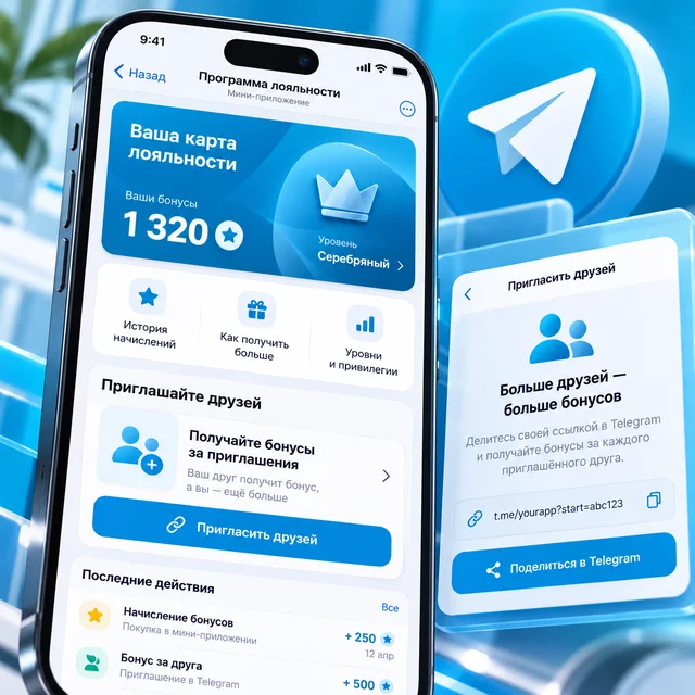 Программа лояльности в Telegram
